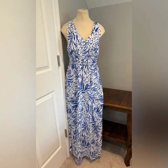 Sincerly Jules | Dresses | Sincerely Jules Maxi Linen Blend Dress Size M |  Poshmark